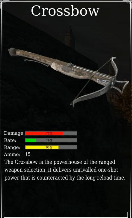 medium crossbow